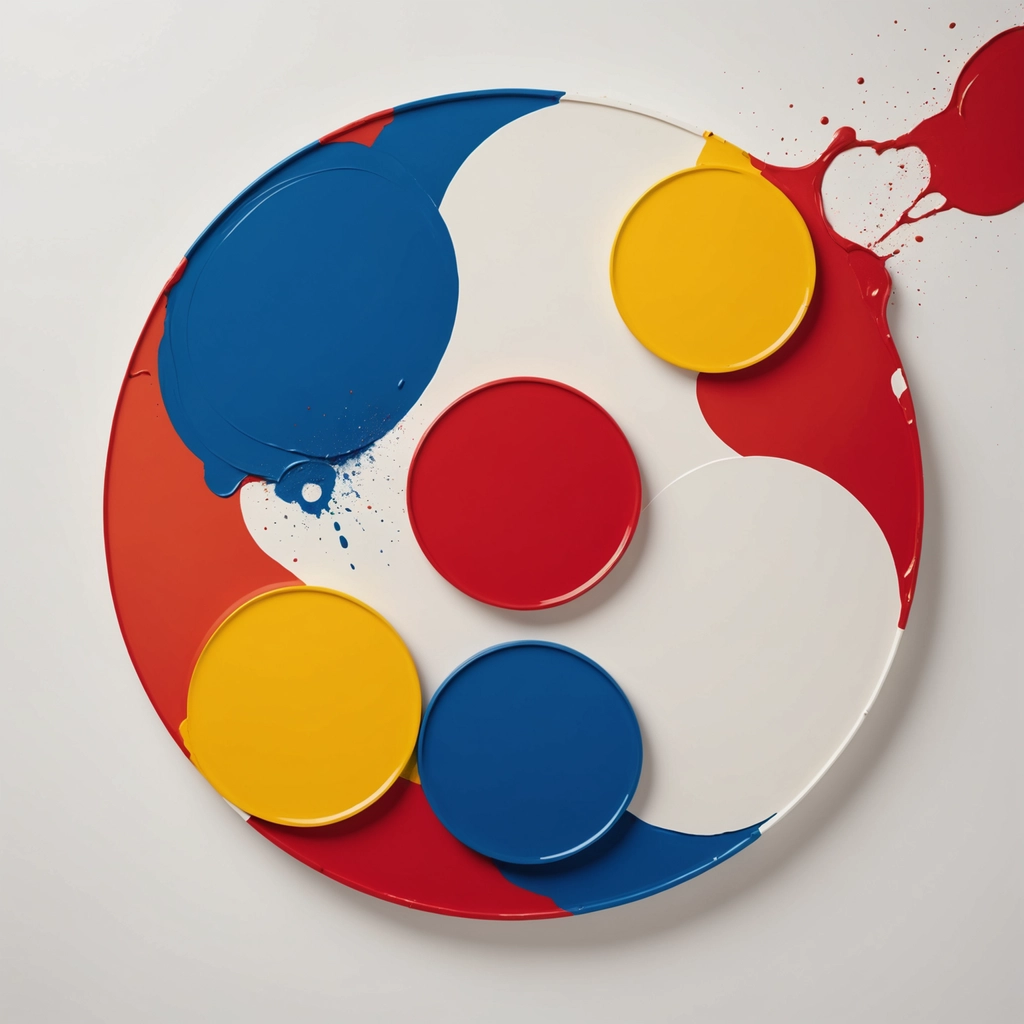 primary colors An image of The primary colors in color theory