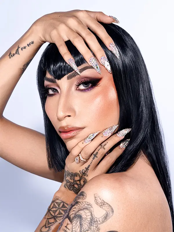 roque cozzette makeup ninna chanel soft glam editorial